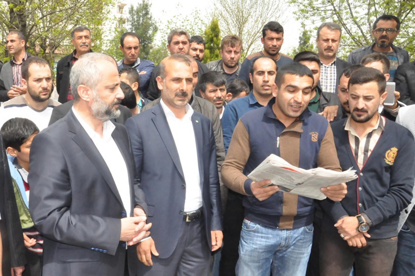 Batman Bağımsız Milletvekili adayı Gök’ten TPIC işçilerine destek Batman Bağımsız Milletvekili adayı Gök’ten TPIC işçilerine destek